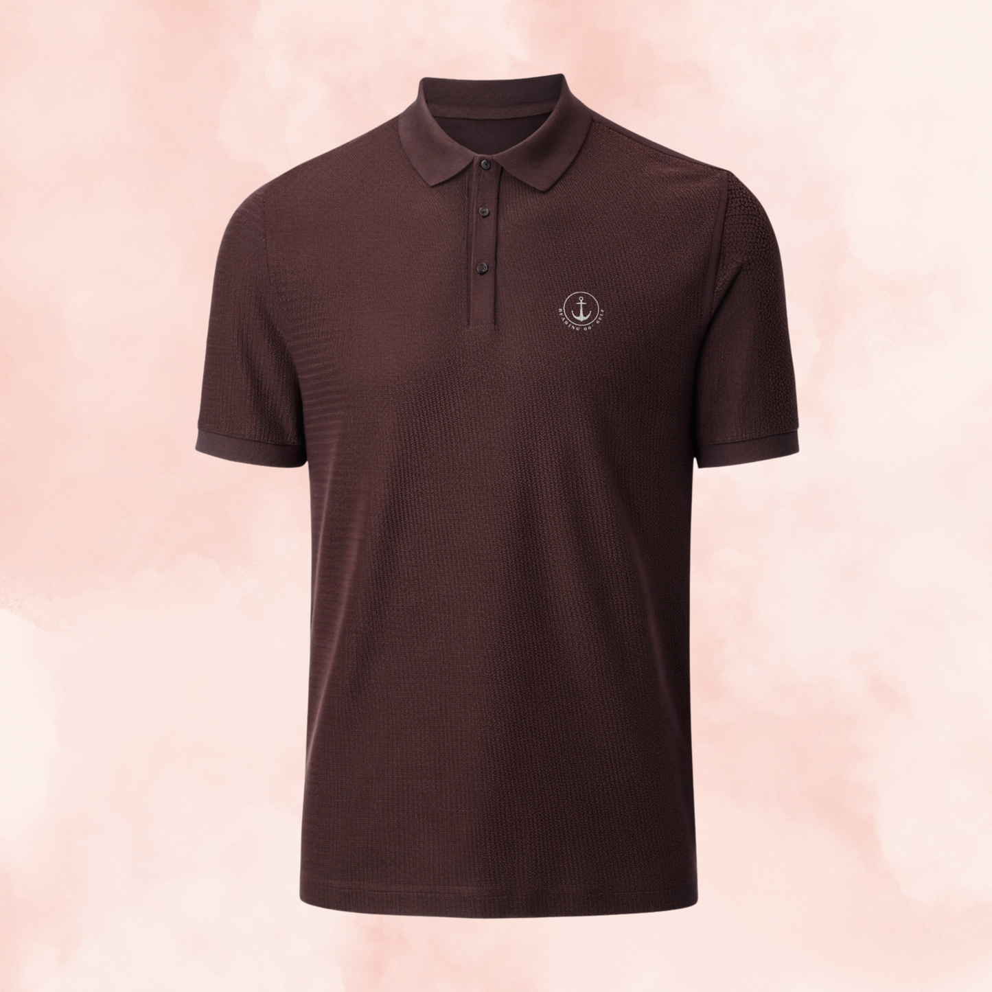 Bearing 00° Self Polo T-Shirt – Classic Cotton Airtex Polo