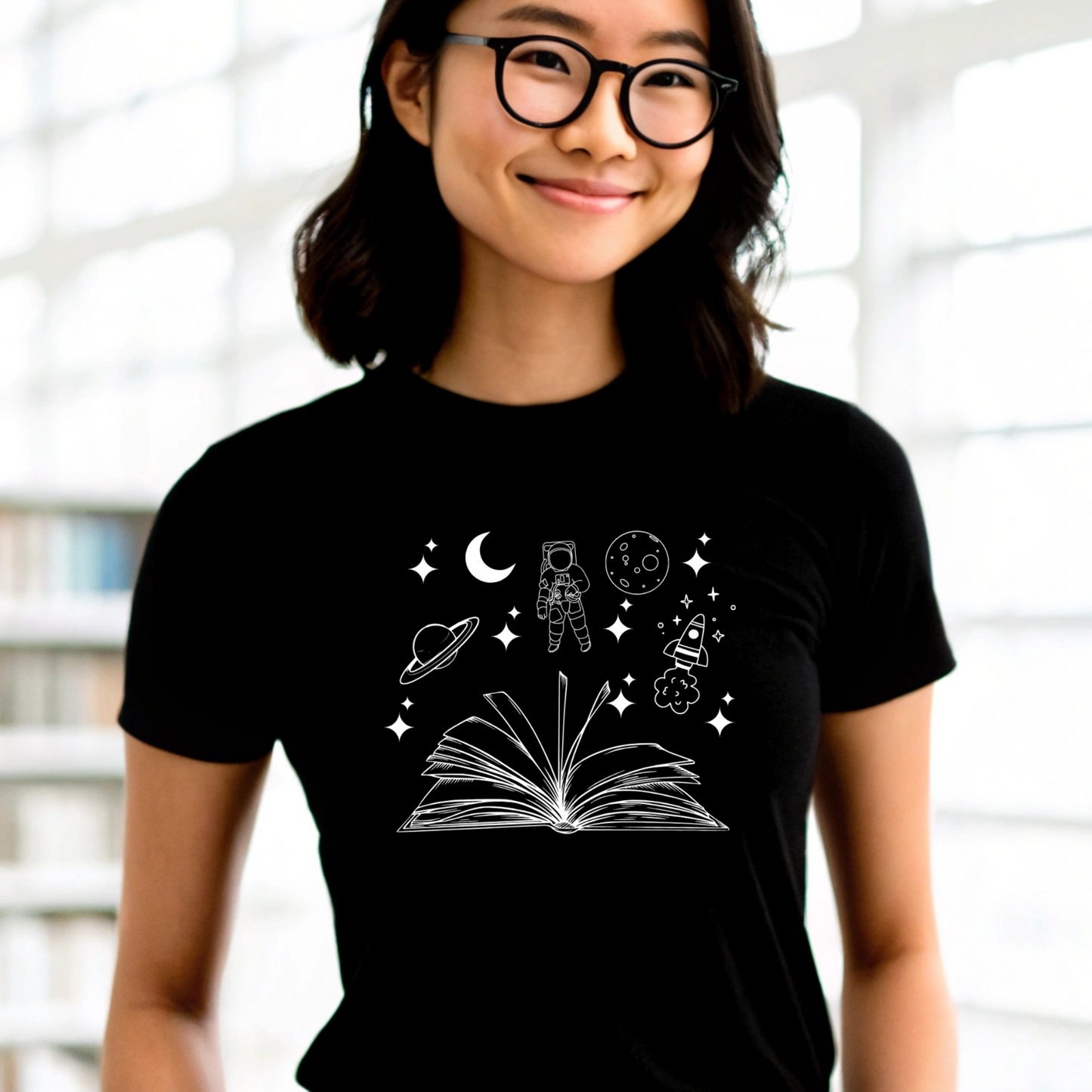 Dream Beyond the Page – Women's Classic Cotton T-Shirt