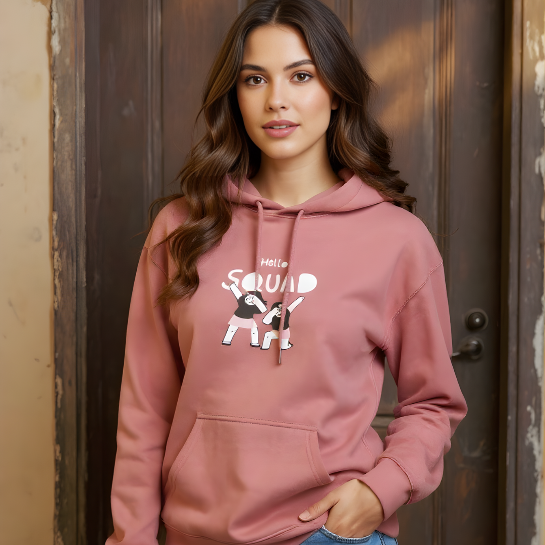 Hello Squad Hoodie | Girl Gang Friendship Edition