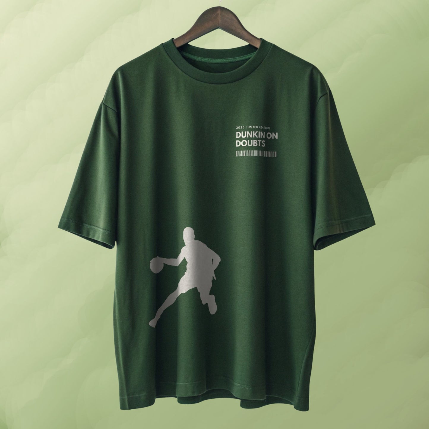 Oversized Basketball T-Shirt – Dunkin on Doubts