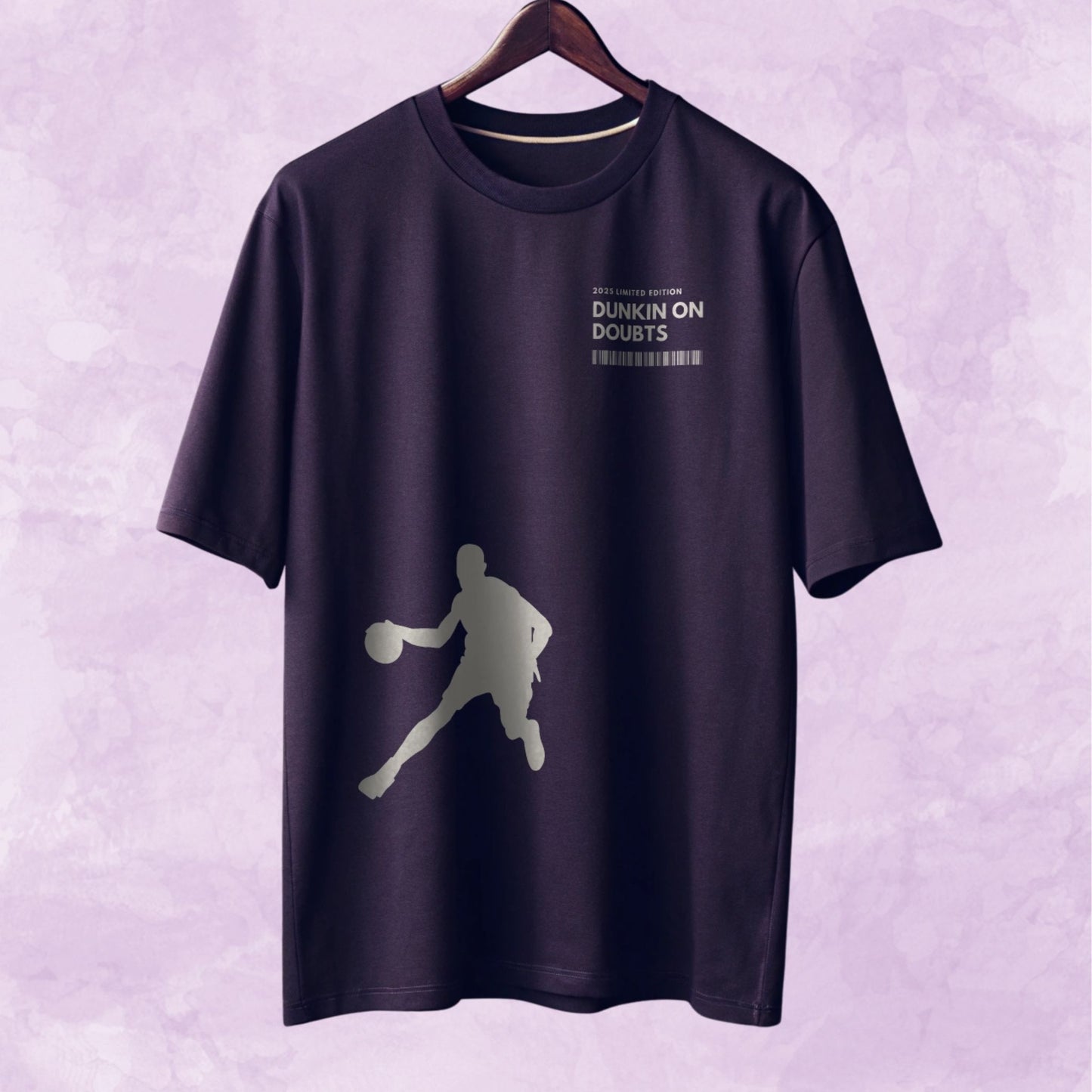 Oversized Basketball T-Shirt – Dunkin on Doubts