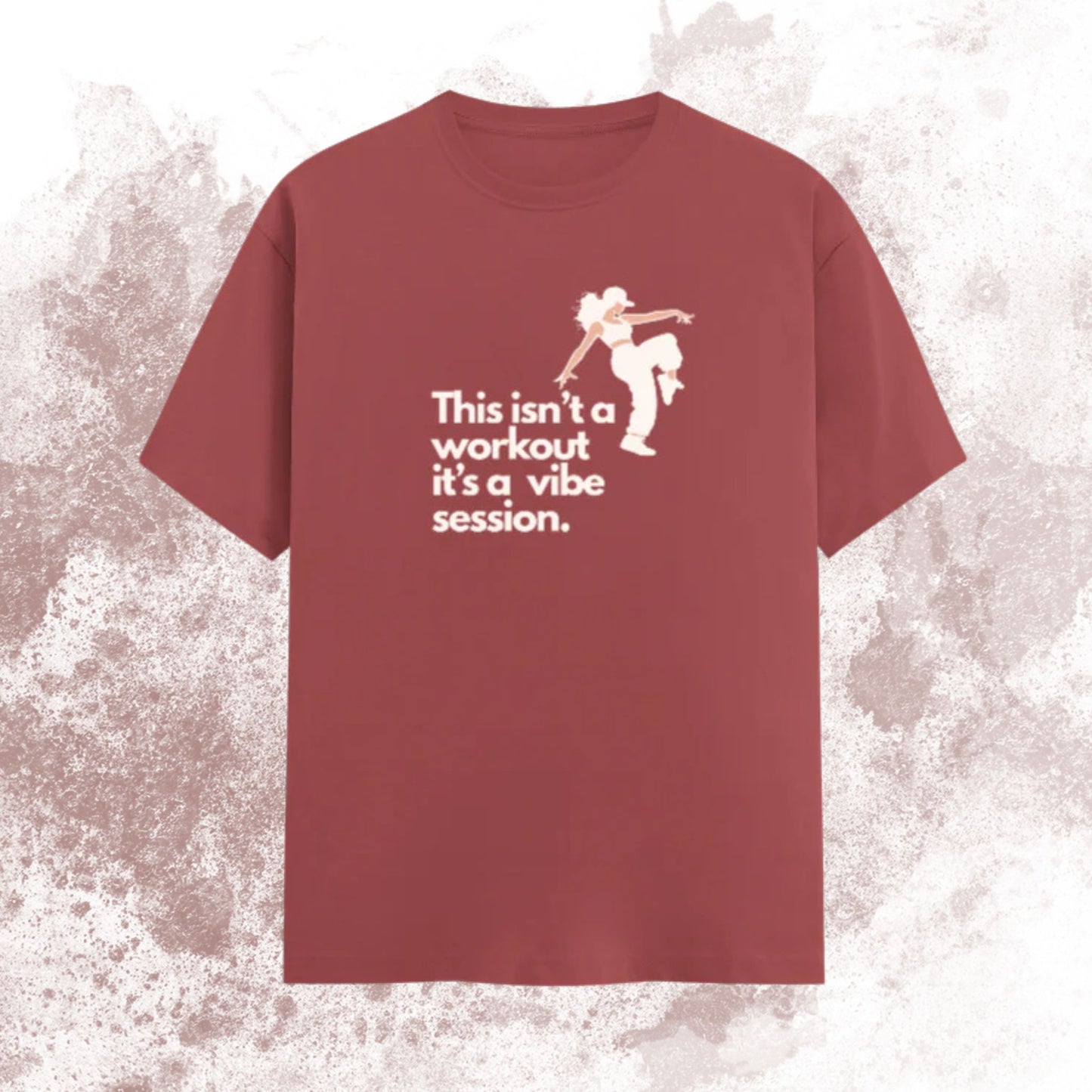 Vibe Session Graphic Tee – Dance Mood T-Shirt for Women