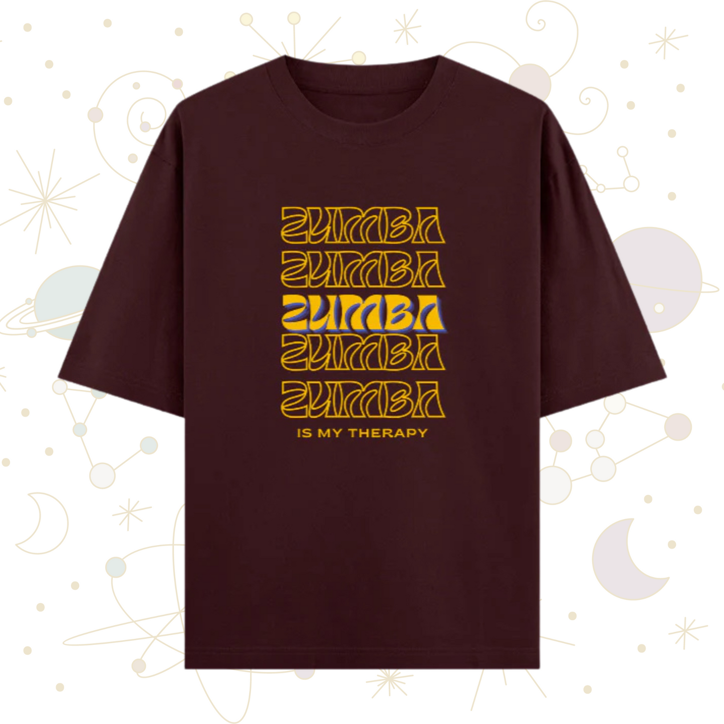 Zumba Therapy Oversized T-Shirt – Dance Mood On
