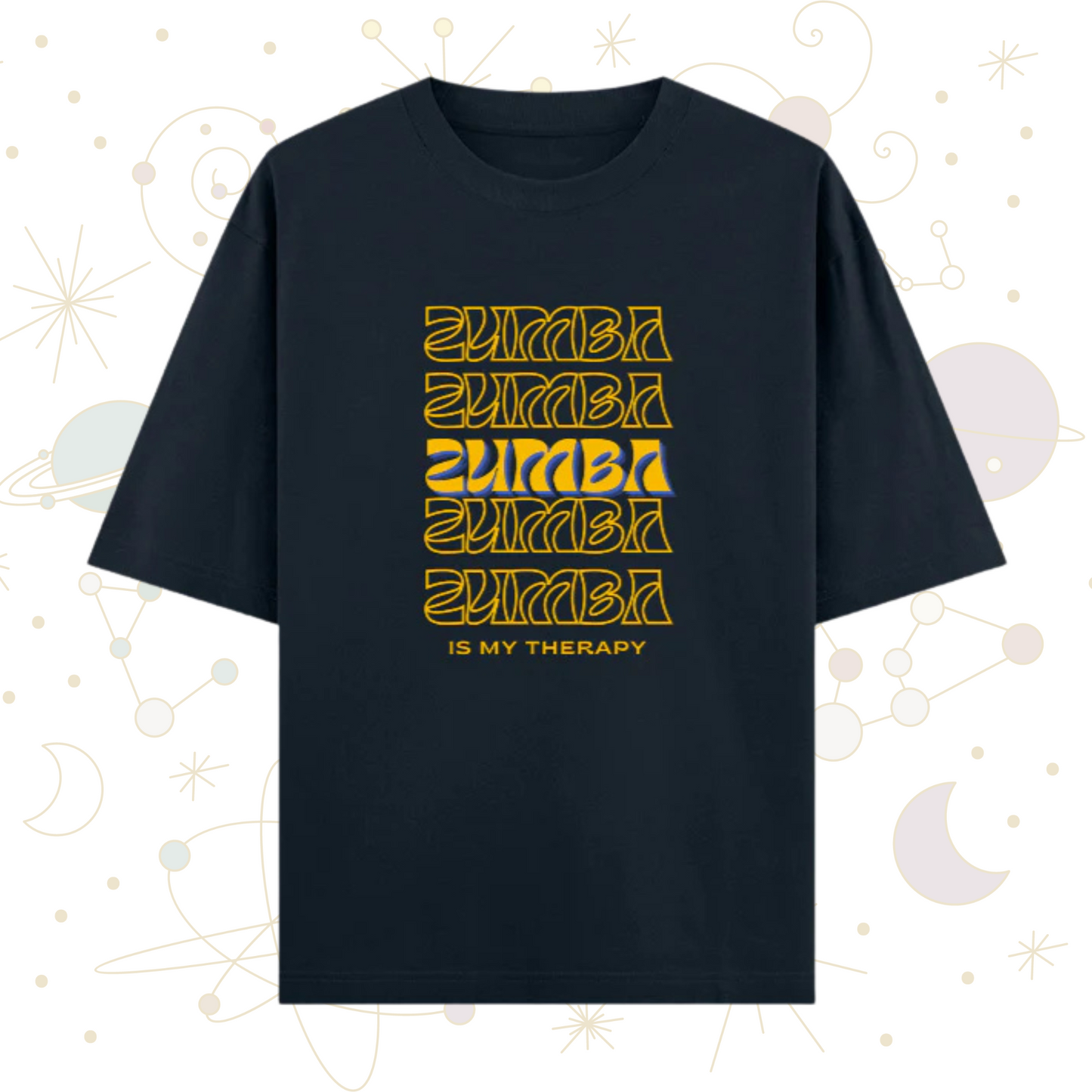 Zumba Therapy Oversized T-Shirt – Dance Mood On