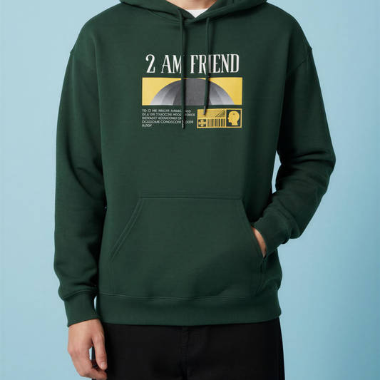 2 AM Friend Hoodie – Winter Comfort for Loyal Friends