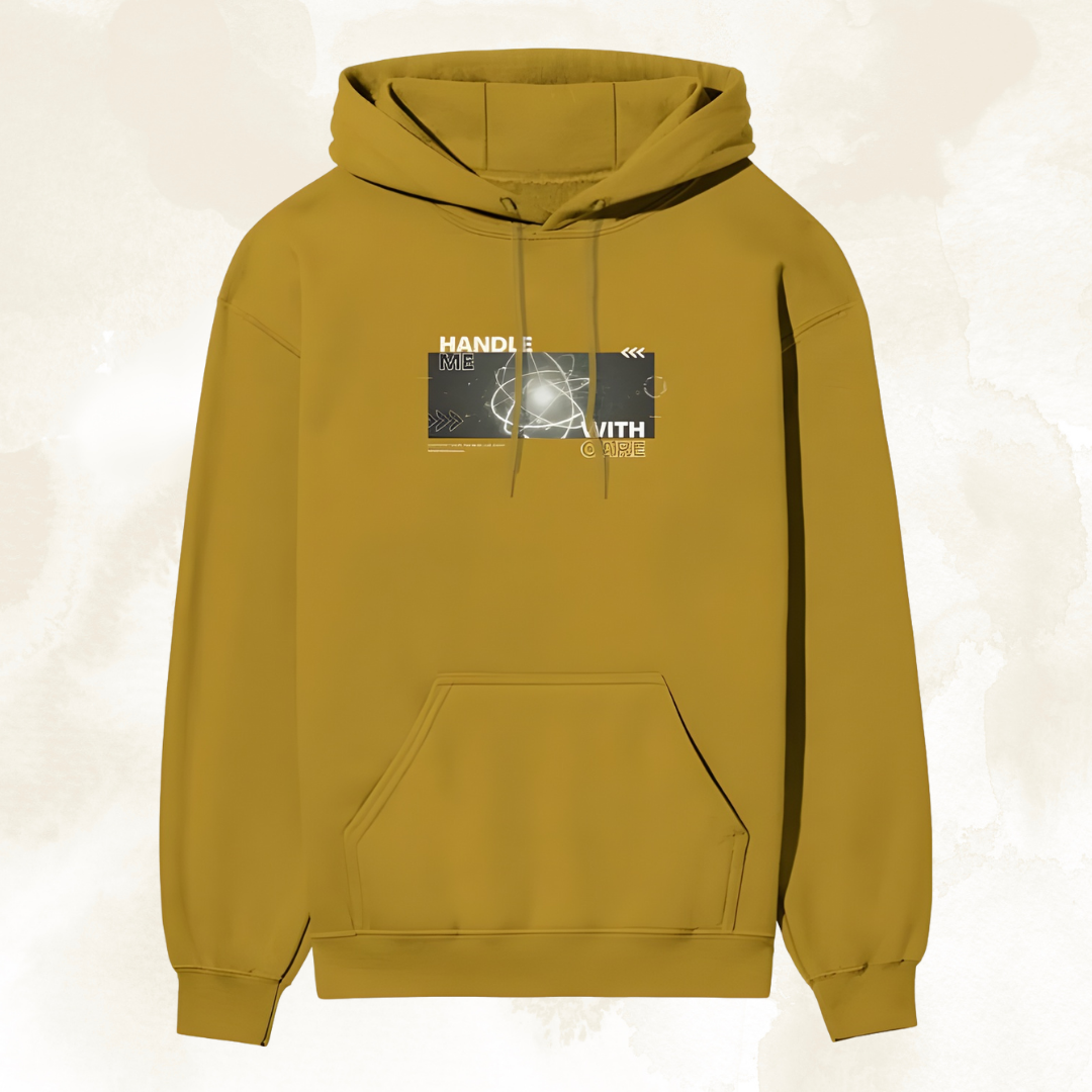 Handle Me With Care Hoodie | Bold Attitude Statement