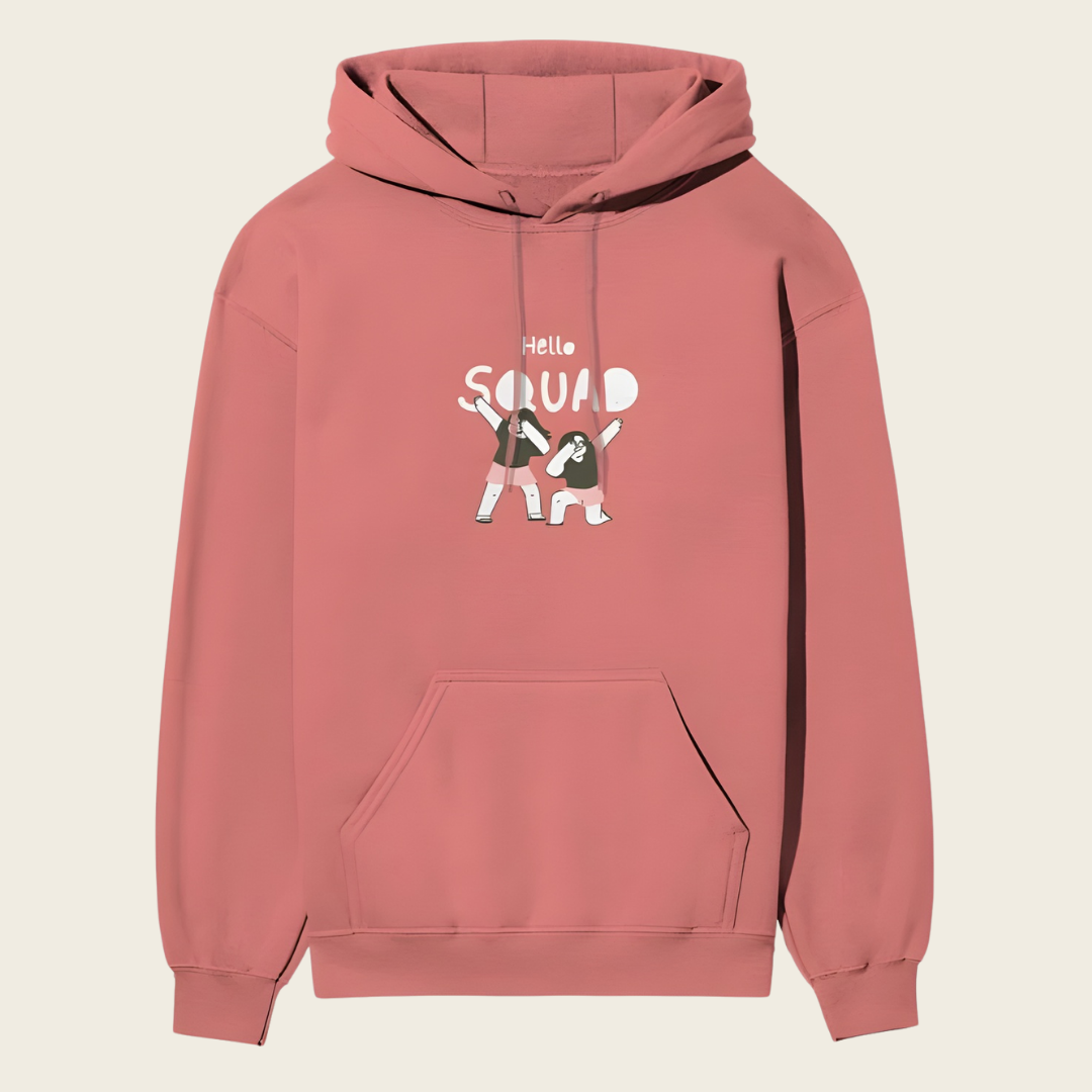 Hello Squad Hoodie | Girl Gang Friendship Edition