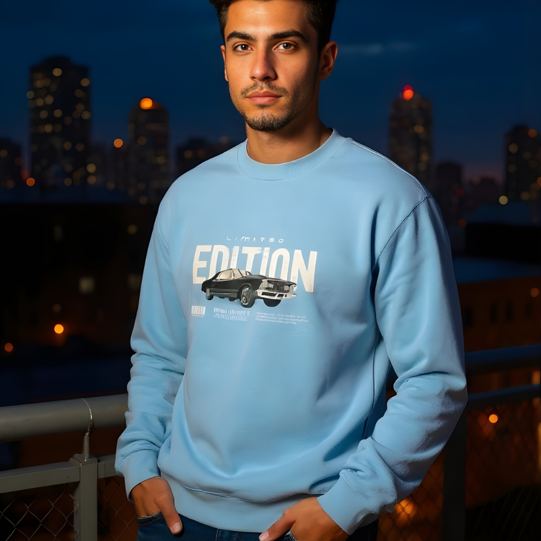 Limited Edition Sweatshirt – Vintage Car Classic Style