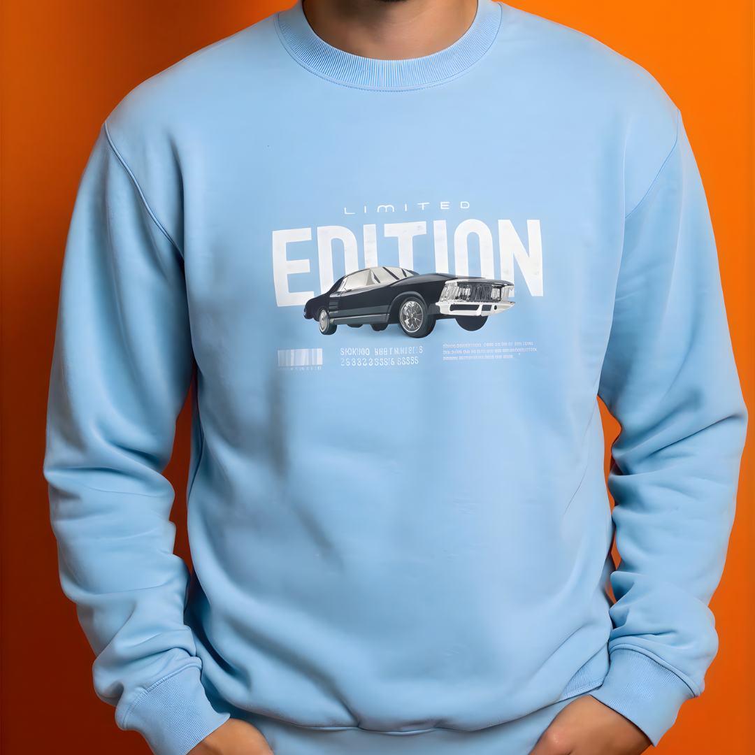 Limited Edition Sweatshirt – Vintage Car Classic Style