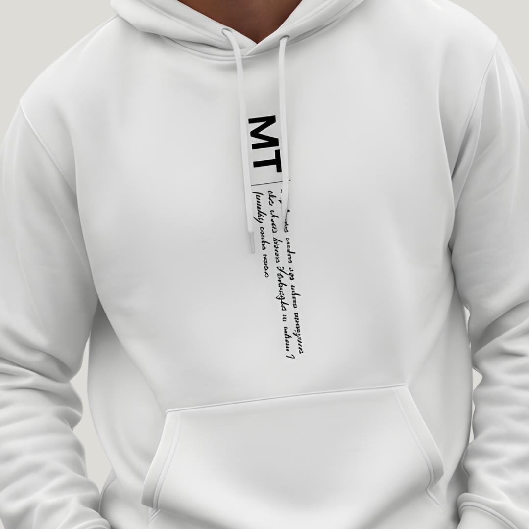 Midnight Thinker Oversized Hoodie – Heavyweight Unisex