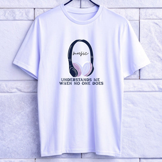 Music Understands Me T-Shirt – Classic Fit for Women