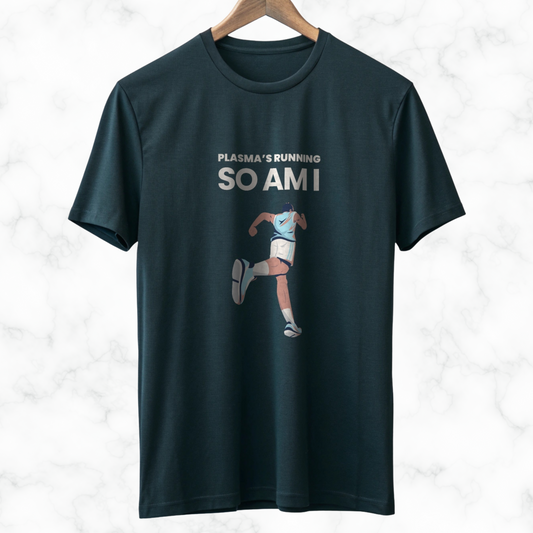 Plasma’s Running T-Shirt – Lightweight 100% Cotton Tee