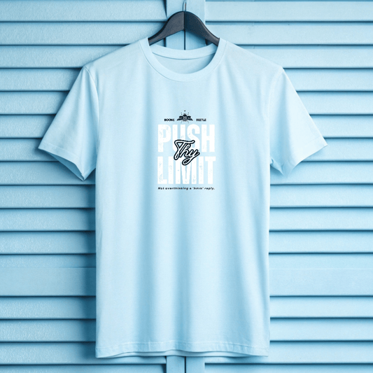 Push Thy Limit Cotton T-Shirt – Witty Graphic Tee
