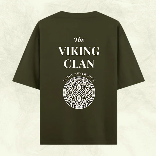 The Viking Clan Oversized T-Shirt – Glory Never Dies