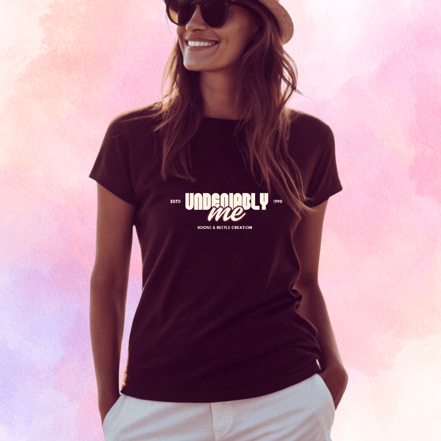 Undeniably Me Supima Cotton T-Shirt – Bold Graphic Tee for Women