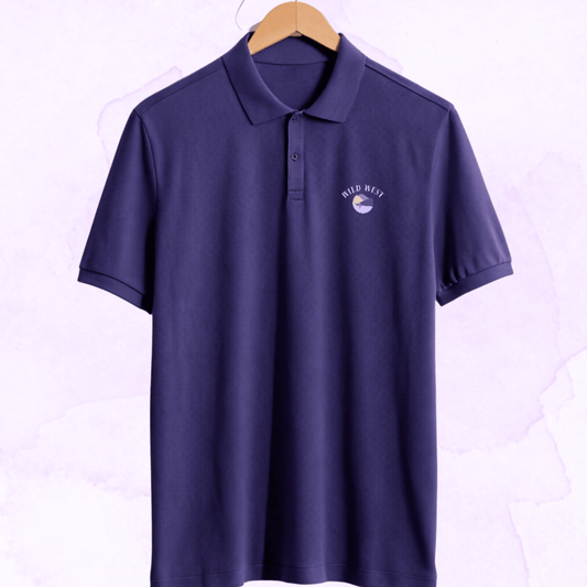 Wild West Embroidered 100% Cotton Polo T-Shirt